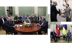 Lviv'de Erdoğan, Zelenski ve Guterres 3'lü zirvede bir araya geldi