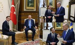 İsveç Başbakanı Kristersson ile Cumhurbaşkanı Erdoğan görüşmesi başladı