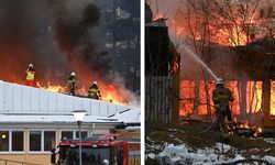 Tyresö'de yangın çıkan okul kül oldu