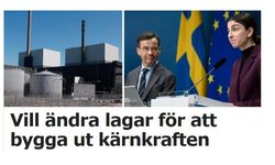 Yüksek elektrik maliyetiyle boğuşan İsveç'te: Hükümetten nükleer enerji adımı