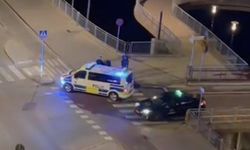 Stockholm'ün merkezinde polis kovalamacası