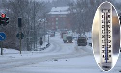 İsveç'te ülke genelinde dondurucu soğuklar: Bazı yerler -30 derecenin altına düştü