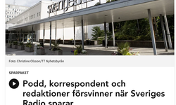 İsveç devlet radyosu,  Rusya, Kürtçe ve  Tigrinya  servisini kapatıyor
