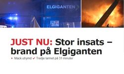 Stockholm bölgesinde yarım saatte 3 büyük yangın