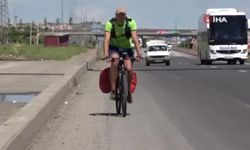 İsveçli futbol antrenörü, bisikletle dünyayı geziyor
