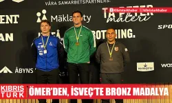 Ömer’den, İsveç’te bronz madalya