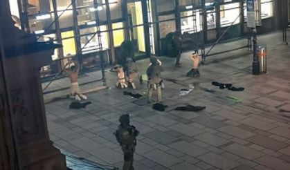 Bir Türk vatandaşının da yaralandığı Viyana'daki terör saldırıyla ilgili video görüntüler