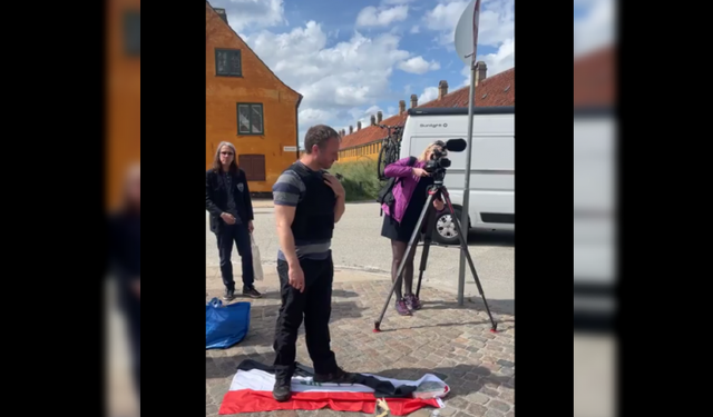 Danimarka'da Kuran-ı Kerim'i yakma provokasyonu