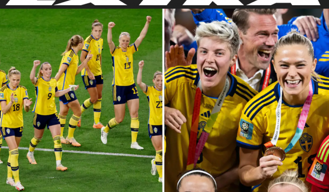 İsveç, Kadınlar Dünya Kupası'nda üçüncü oldu