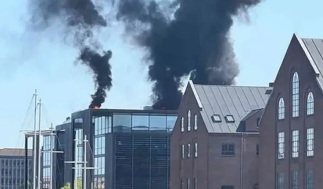 Danimarka Vergi Bakanlığı’nda yangın çıktı