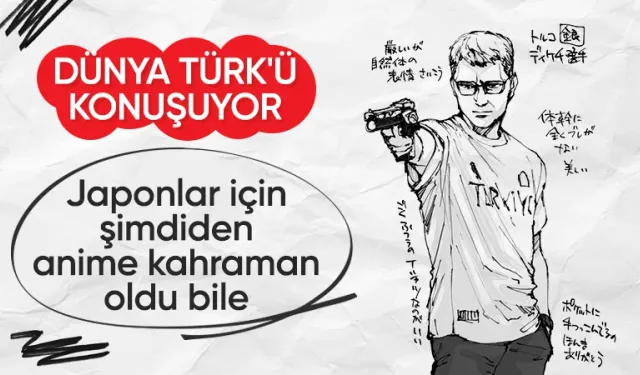 Yusuf Dikeç'in rahat tavırları Japonların da gündeminde: Animesini yaptılar