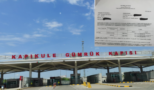 Kapıkule'de Gurbetçi Vatandaşa 1,7 Milyon Liraya Yakın Ceza Kesildi.