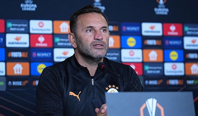 Galatasaray Teknik Direktörü Okan Buruk: Elfsborg maçını kazanarak RFS beraberliğini telafi etmek istiyoruz