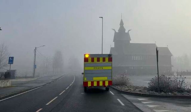 Norveç'te beton taşıyan kamyonunun karıştığı kazada bir kişi öldü