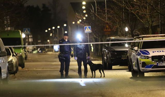 Sundbyberg'de bir eve ateş açıldı