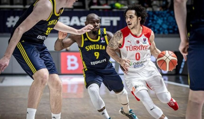 EuroBasket 2022 Elemeleri: Türkiye İsveç'i 8 farkla geçti