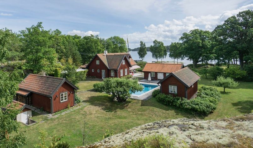İsveç'in en pahalı 7 evi açıklandı